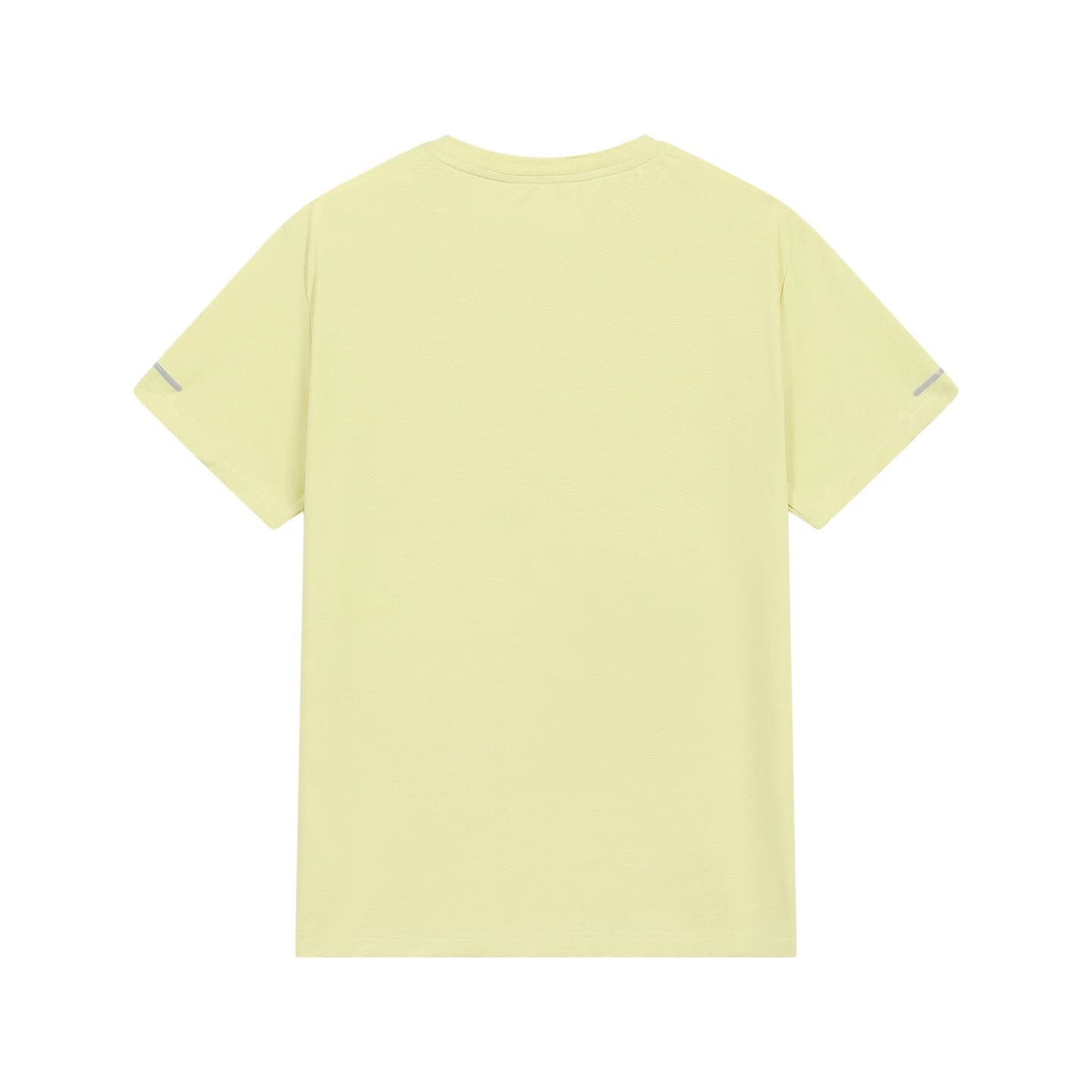 Everyday Short-Sleeve Tee in Lemon Yellow, back flat lay