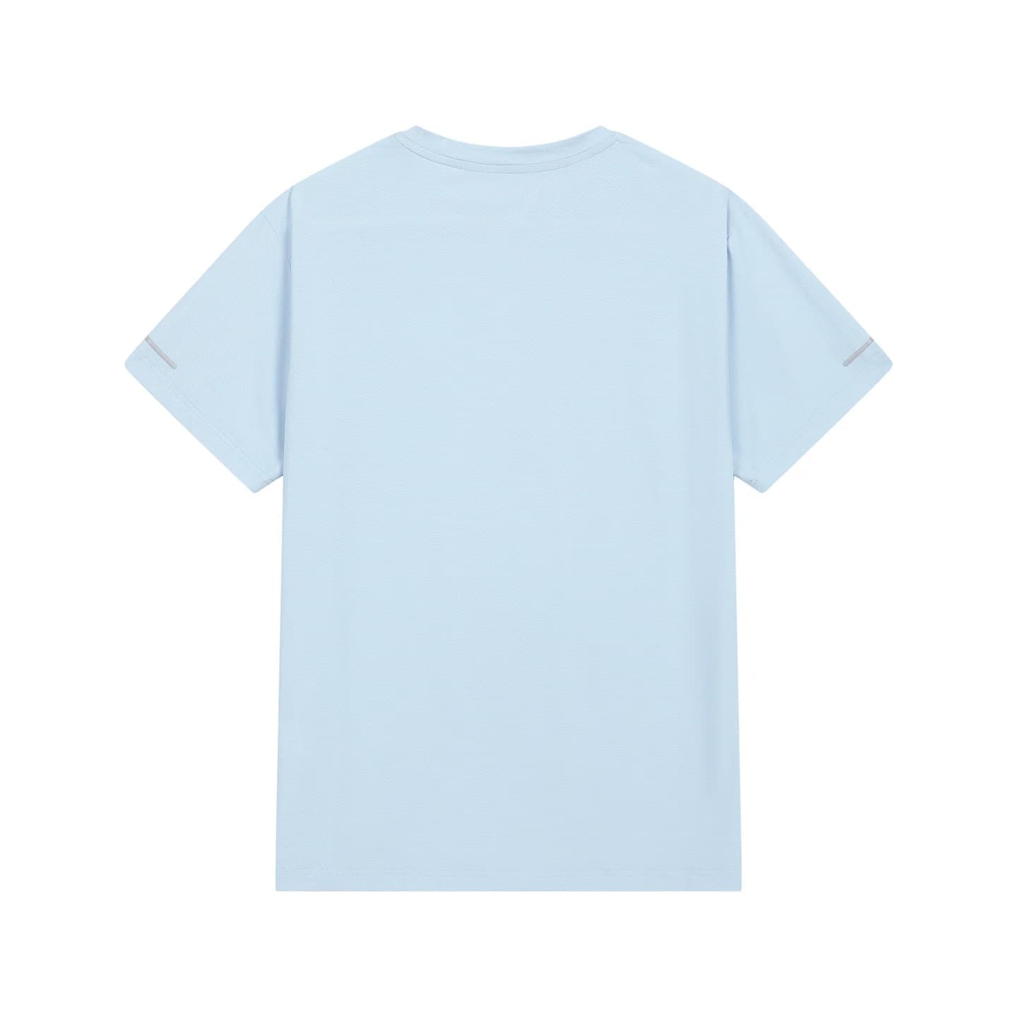 Everyday Short-Sleeve Tee in Sky Blue, back flat lay