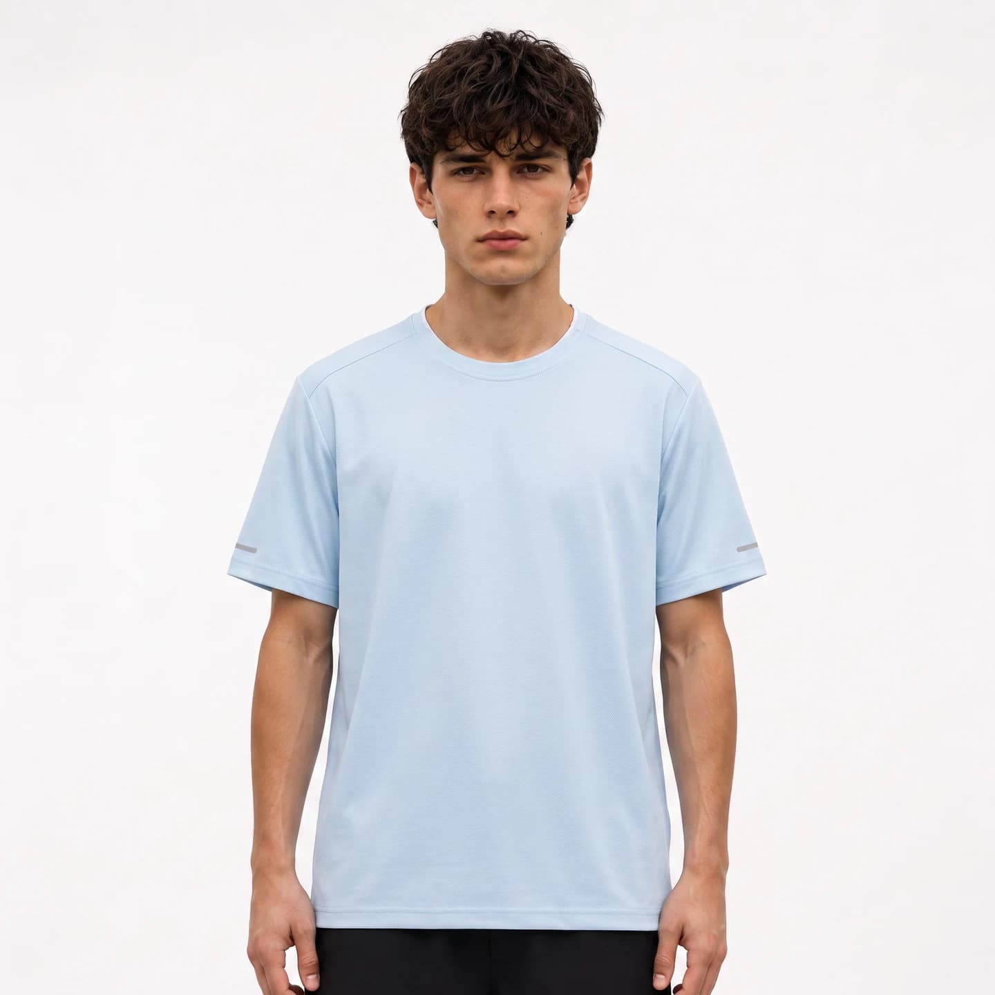 Everyday Short-Sleeve Tee in Sky Blue, relaxed men's fit