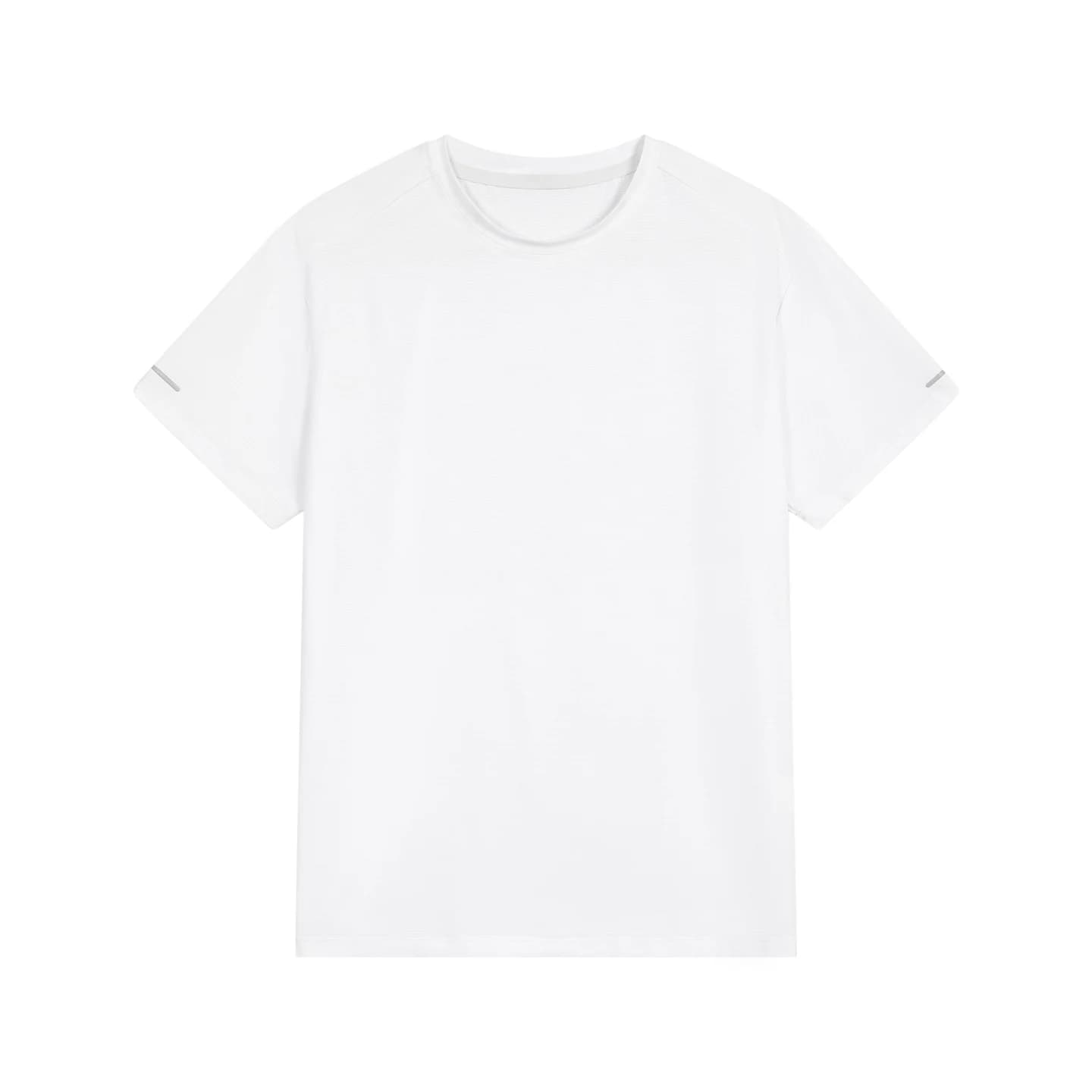 Everyday Short-Sleeve Tee White, front flat lay