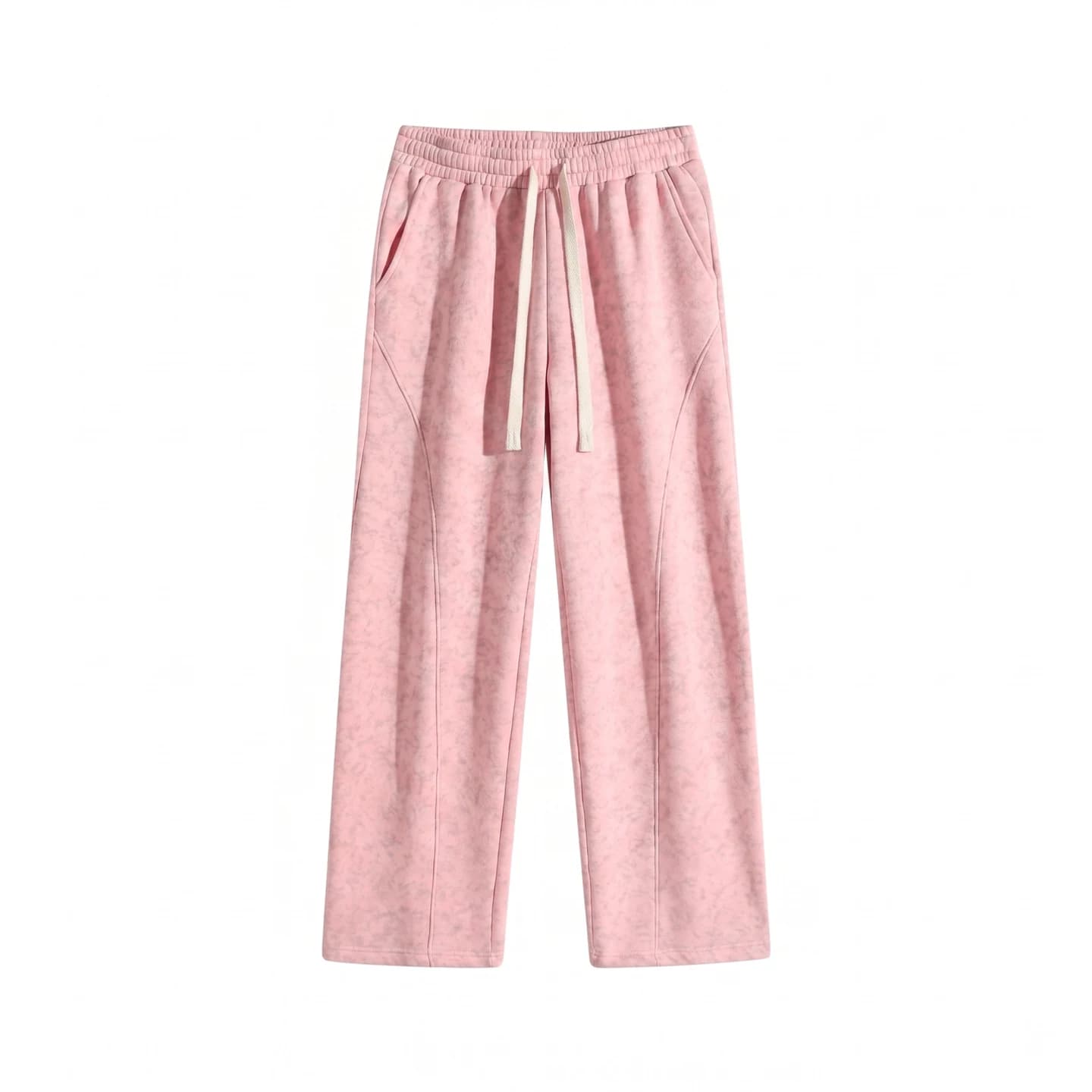 Tonal Print Sweatpants in Pink, front flat lay
