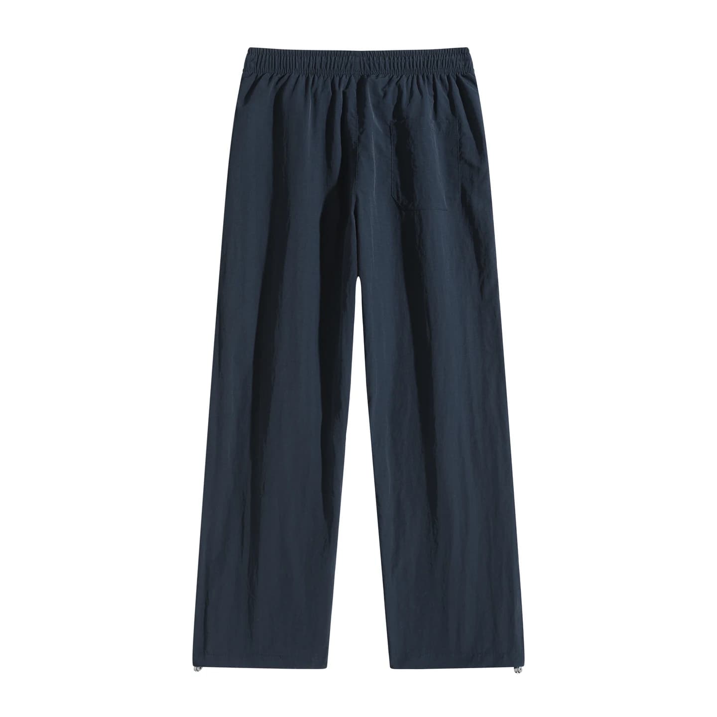 Four-Stripe Track Pants in Navy, back flat lay