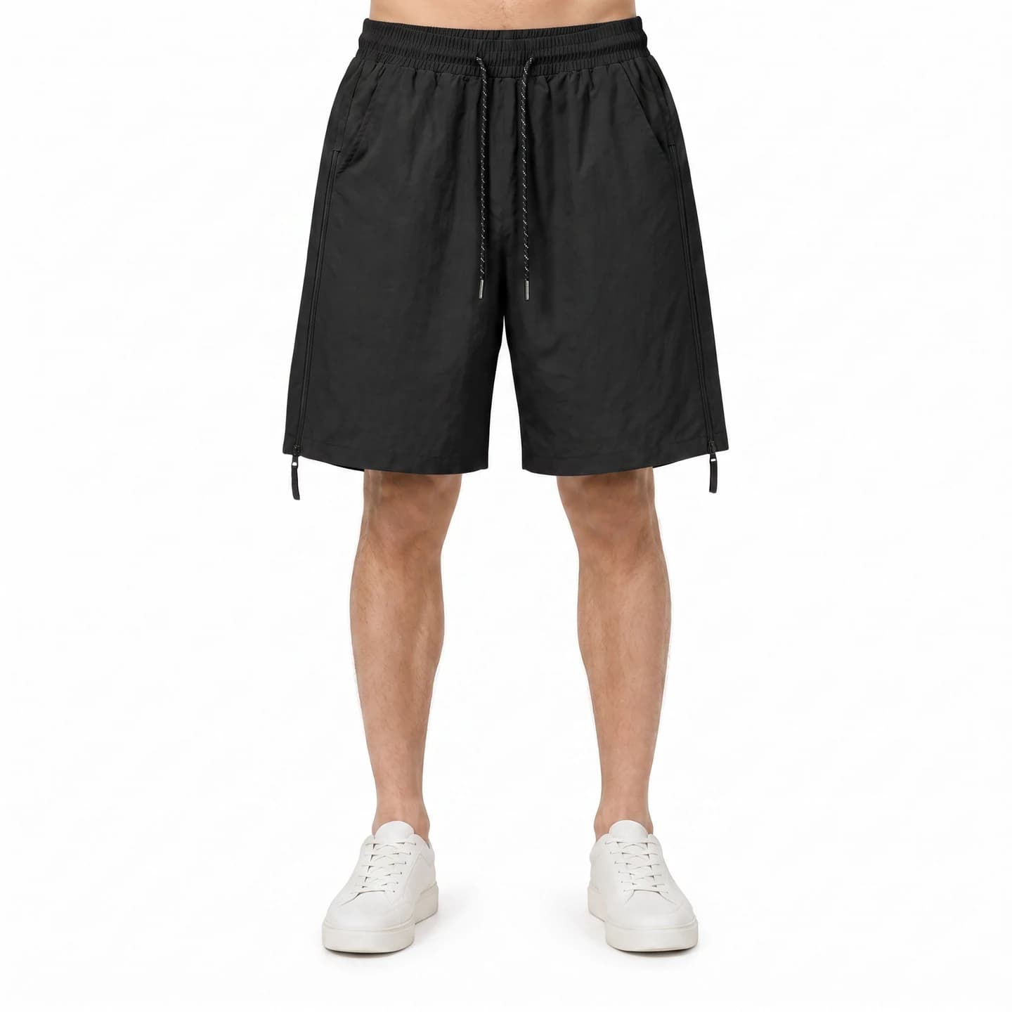 Everyday Woven Shorts in Black, relaxed men's fit