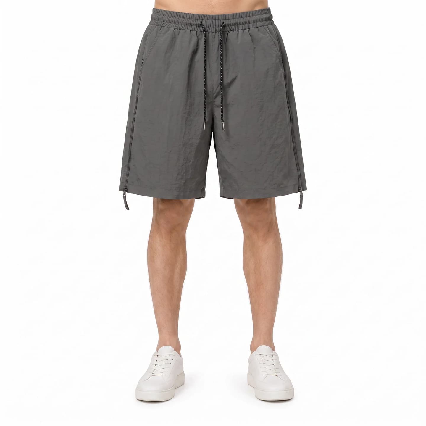 Everyday Woven Shorts in Charcoal, relaxed men's fit